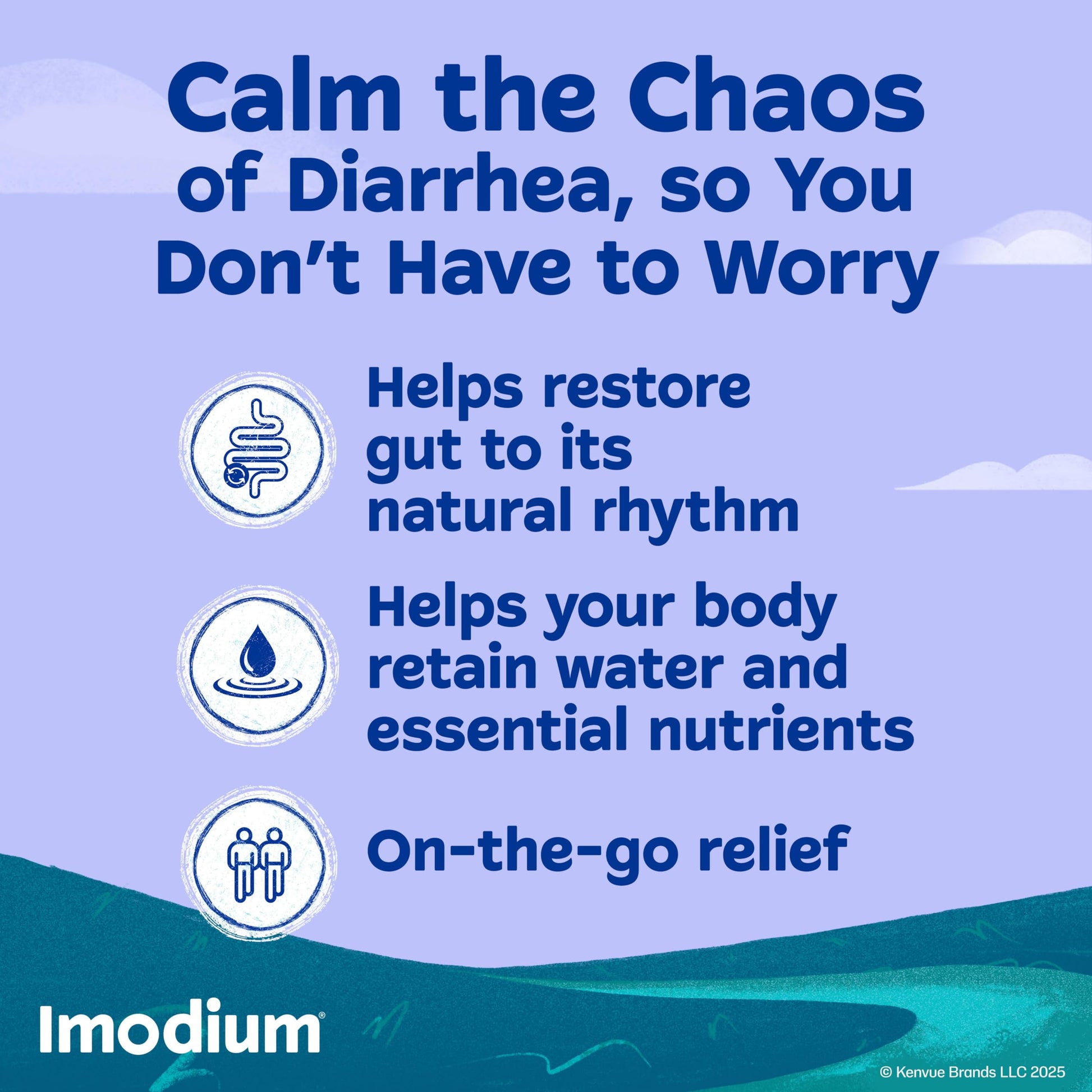Imodium Multi-Symptom Relief Caplets, Loperamide Hydrochloride & Simethicone Anti-Diarrheal Medicine for the Relief of Diarrhea, Gas, Bloating, Cramps & Pressure, 18 ct Imodium buy supplements Au