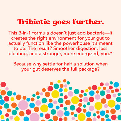 Let Loose Daily Tribiotic Pills - Probiotics, Prebiotics, and Postbiotics to Feed Your Microbiome and Support Smooth Daily Digestion, Gut Health, Gut Lining Repair for Women and Men, 30 Capsules Let Loose buy supplements Au