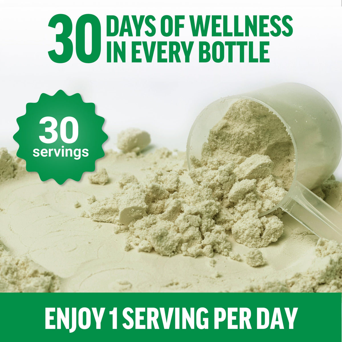 Force Factor Smarter Greens Daily Wellness Powder 2-Pack to Support Energy, Immunity & Digestion, Superfood Greens Powder with Vitamins, Minerals & Probiotics, Unflavored, 60 Servings Force FactorBuy Supplements Australia