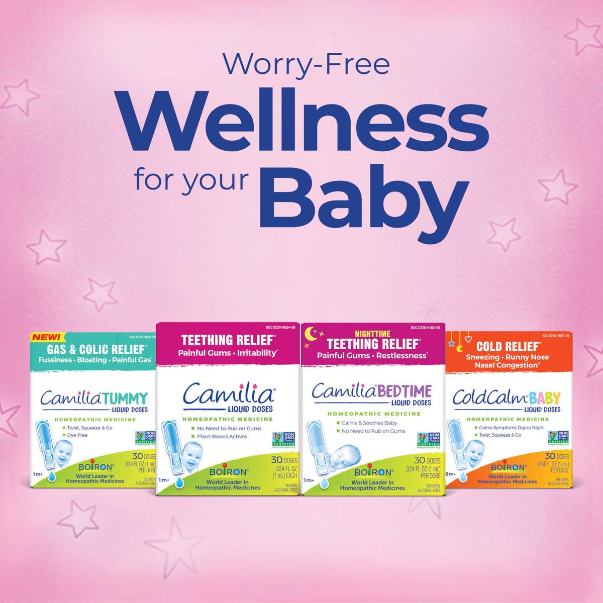 Boiron Camilia Teething Drops for Daytime and Nighttime Relief of Painful or Swollen Gums and Irritability in Babies - 30 Count Boiron buy supplements Au