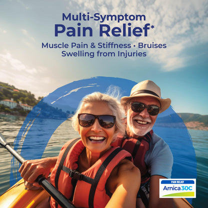 Boiron Arnicare Tablets - 100 Count for Pain Relief from Muscle Pain, Joint Soreness, Swelling from Injury or Bruises - Arnica Meltaway Tabs BoironBuy Supplements Australia