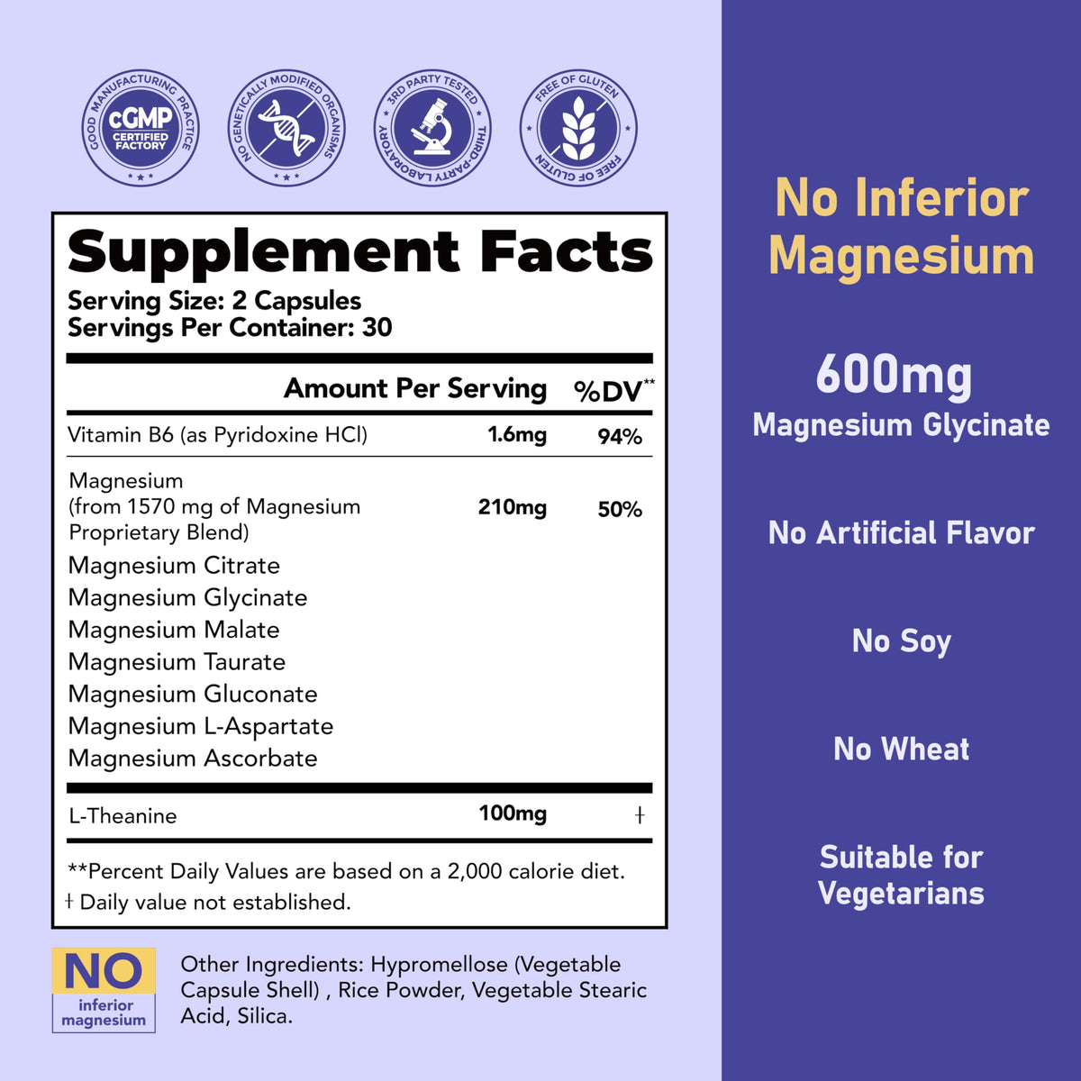 Magnesium 7 Complex for Women 1600mg, Magnesium Glycinate 600mg 7 High Absorption Magnesium Supplement with Citrate, Malate, Chelate, Taurate, Gluconate, Aspartate & Ascorbate for Sleep, 60 Capsules VIVI Youth buy supplements Au