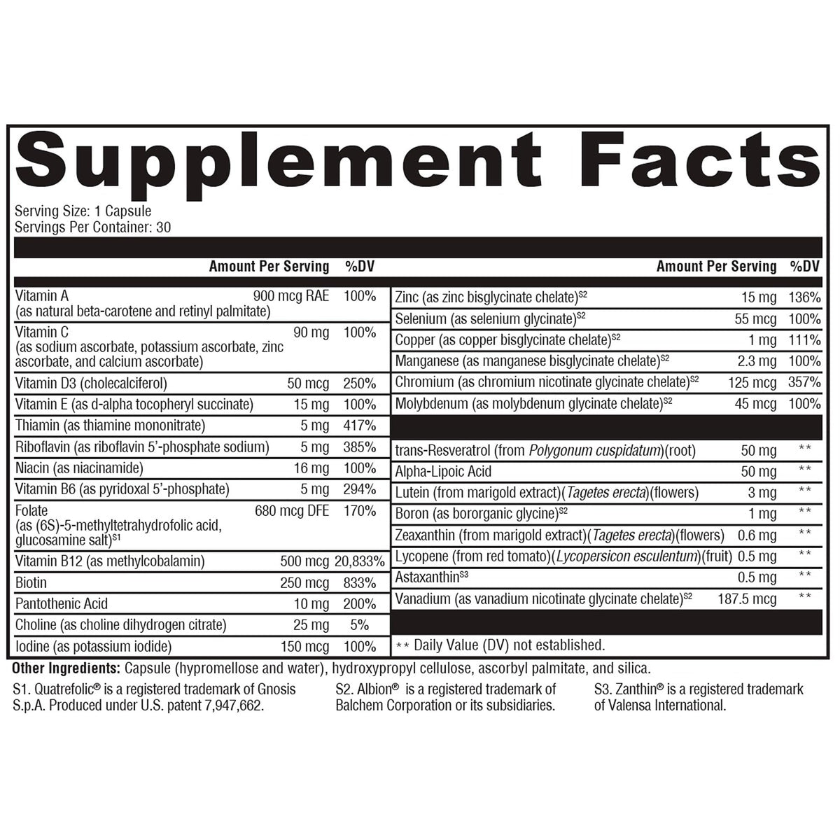 XYMOGEN Multi Basix - Daily Multivitamin Supplement - Over 20 Essential Nutrients for Foundational Wellness - 5-MTHF, Vitamin D3, Vitamin B12 & More - Vegetarian, Non-GMO & Gluten Free - 30 Capsules XYMOGENBuy Supplements Australia