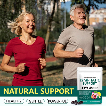 Lymphatic Drainage Supplements, 4275mg Lymph System Support for Women & Men, Herbal Lymphatic Complex with Dandelion, Burdock, Echinacea, Cleavers, Turmeric & Bromelain for Fluid Balance, 240 Capsules flasture buy supplements Au
