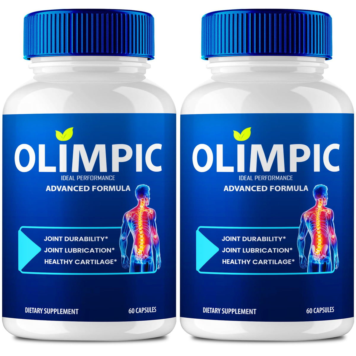 Olimpic Capsules, Advanced Joint Support Supplement Pills for Mobility and Comfort - Maximum Strength, Official Olim Pic Joint Support All Natural Formula, Premium Olim-Pic Reviews (2 Pack) IDEAL PERFORMANCEBuy Supplements Australia