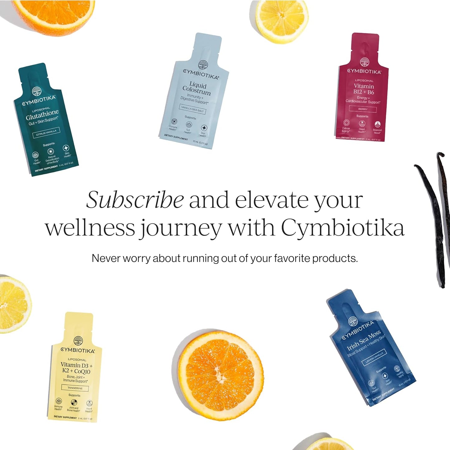 CYMBIOTIKA Liposomal B12 + B6 for Energy, Brain & Nerve Support