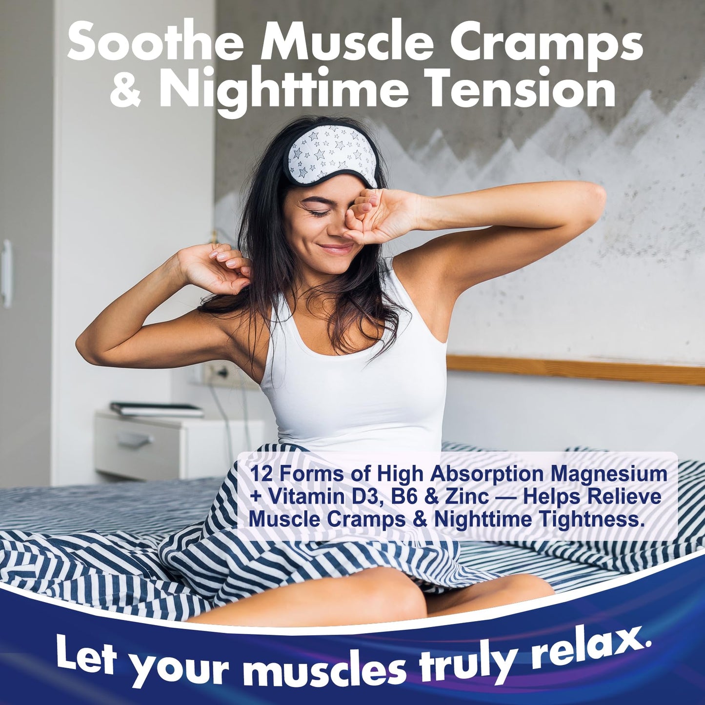Full Spectrum Magnesium Glycinate Complex 21 in 1 Gummies for Deep Calm Sleep, 12 Forms Magnesium Citrate Malate Taurate Orotate for Women Men + Probiotics w/Ashwagandha, L-Theanine, GABA, 120Cts Nextdia buy supplements Au