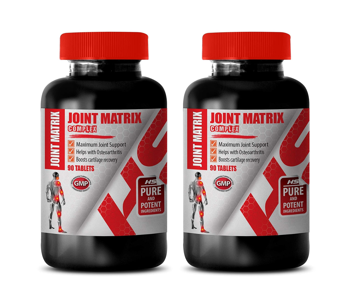 Performance Mobility - JOINT MATRIX COMPLEX - Wellness Essentials, Vitality Blend, Herbal Wellness, Strength & Support, Comprehensive Formula, Full-Range Motion 2 Bottles 180 Capsules Healthy Supplements LLCBuy Supplements Australia