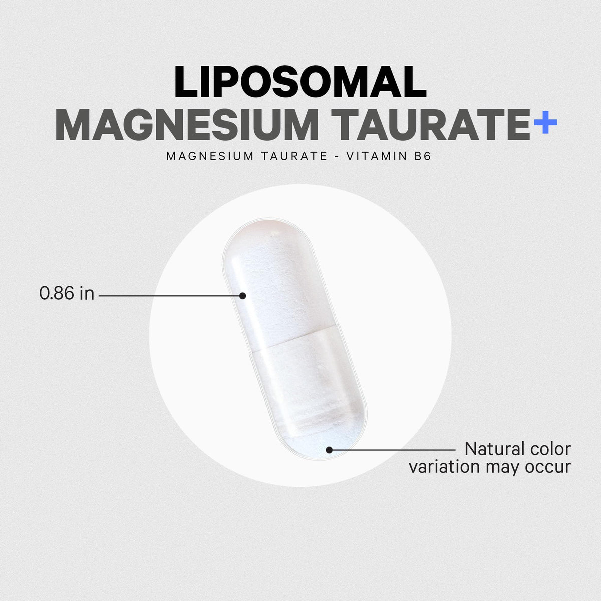 Codeage Liposomal Magnesium Taurate+ Supplement - Magnesium Taurate, Vitamin B6 as Pyridoxal 5-Phosphate, 2-Month Supply - Liposomal Delivery, Vegan, Non-GMO, Gluten-Free, 120 Capsules CodeageBuy Supplements Australia