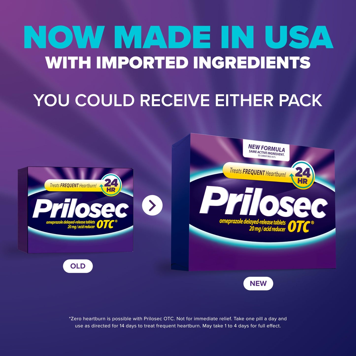Prilosec OTC, Omeprazole 20mg, Heartburn Medicine, Acid Reflux Medicine, 24 Hour Relief, 42 Tablets Prilosec buy supplements Au