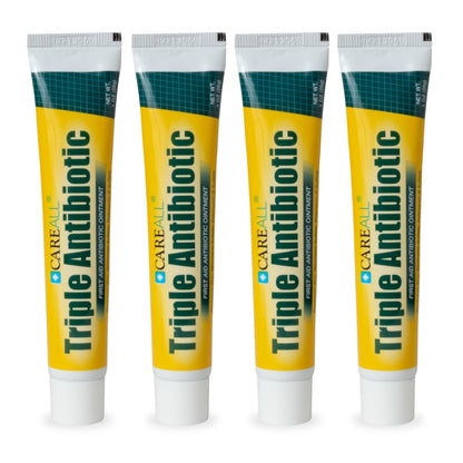 CareAll Triple Antibiotic Ointment 1.0 oz (4 Pack), First Aid Ointment for Minor Scrapes, Cuts, and Burns to Help Prevent Infection, Compare to The Active Ingredients of The Leading Brand CareAll buy supplements Au