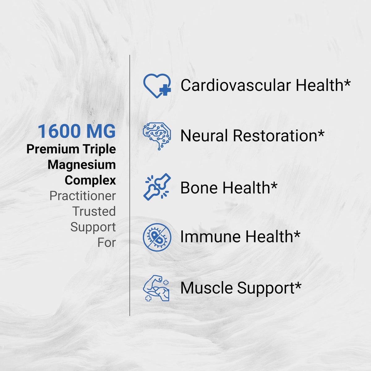 Naturalis Vegan Triple Magnesium Complex | Chelated Glycinate, Citrate & Oxide 1600mg Delivers 250mg Elemental Magnesium | Easily Absorbed for Stress, Muscle, Heart, Bone Support* | 60 Softgels Naturalis buy supplements Au