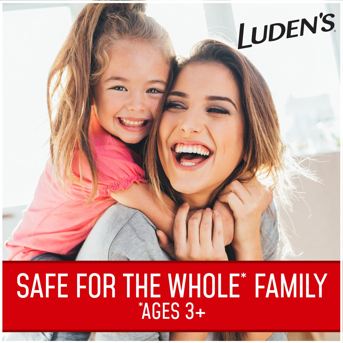 Luden's Sore Throat Relief Lozenges for Minor Everyday Irritation & Dry Mouth, Wild Cherry Flavored Drops, 30 Count