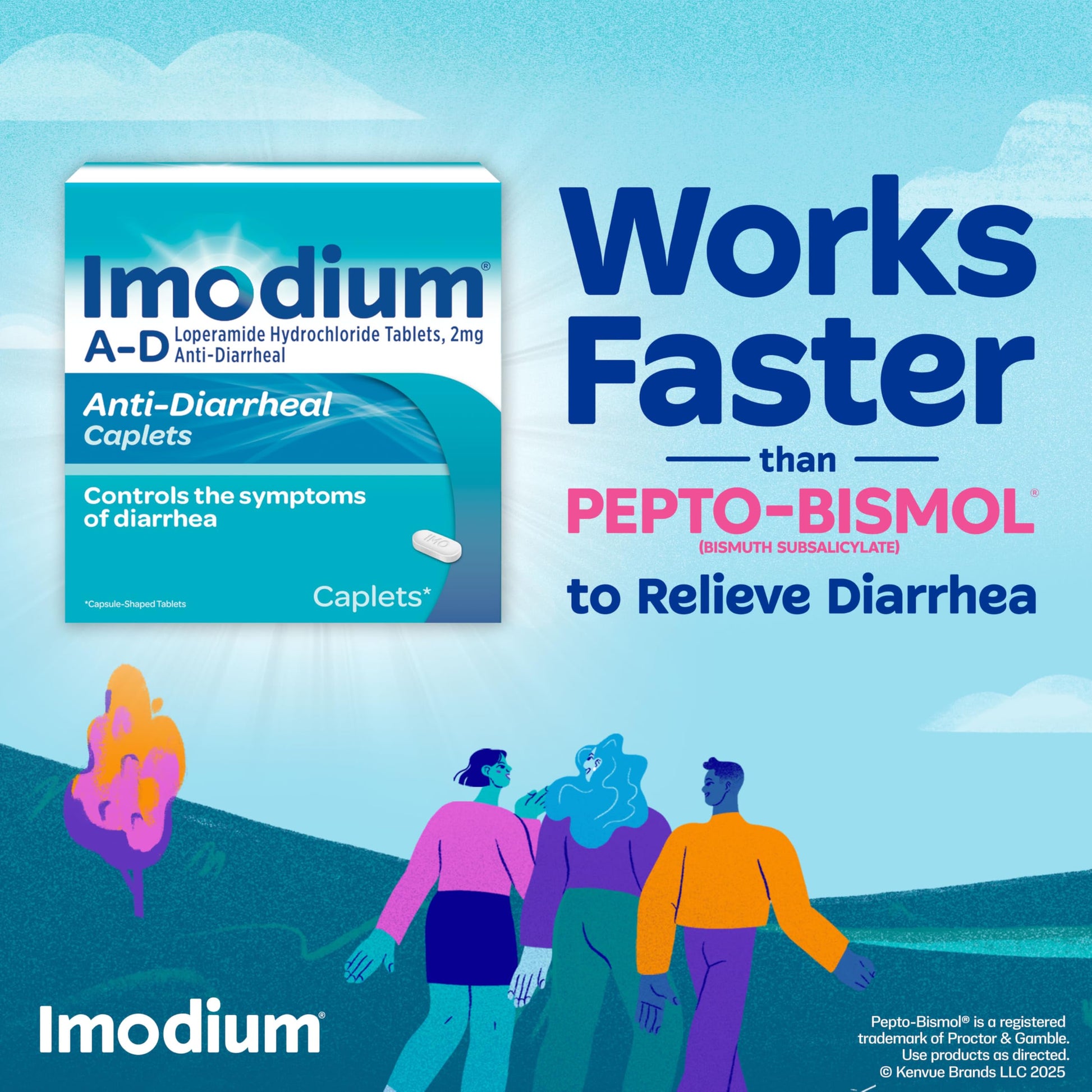 Imodium A-D Diarrhea Relief Caplets with Loperamide HCl, Anti-Diarrheal Medicine to Help Control Symptoms of Diarrhea Due to Acute, Traveler's Diarrhea, HSA/FSA Eligible, 24 ct Imodium buy supplements Au