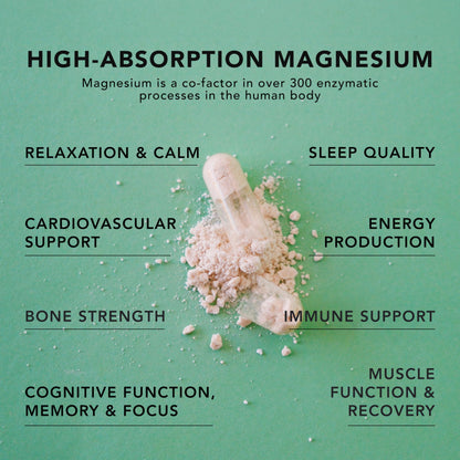 AMANDEAN Magtein Magnesium Complex. L-Threonate, Glycinate, Malate Triple Blend Chelated Magnesium Supplement. 90 Veggie Capsules. High Absorption Branded Ingredients. Brain Health, Sleep, Calm*. AMANDEAN buy supplements Au