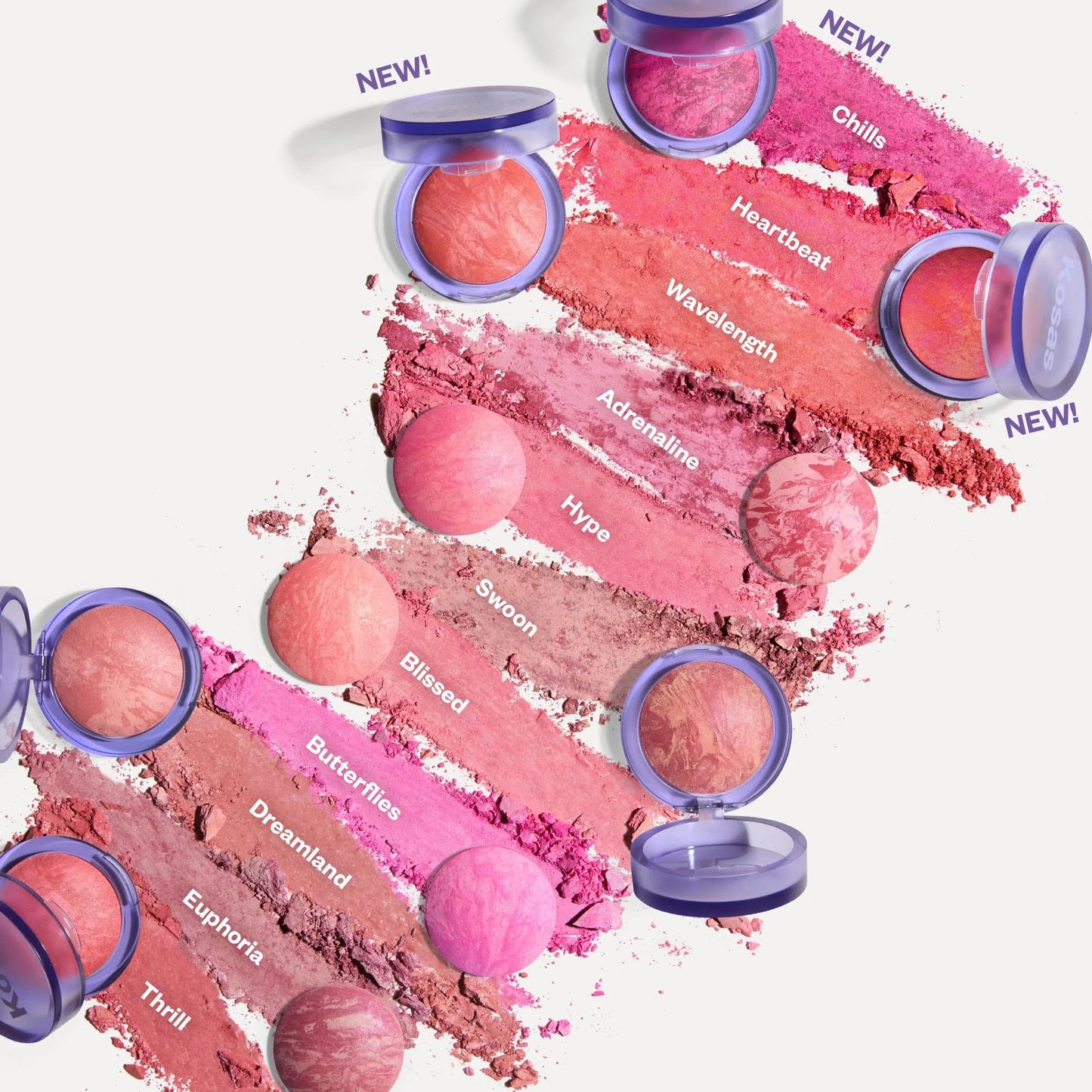 Kosas Blush is Life –Talc-Free Dimensional Blush Baked with Squalane & Hyaluronic Acid – Long Wear, Safe for Sensitive Skin - Swoon Kosas buy supplements Au