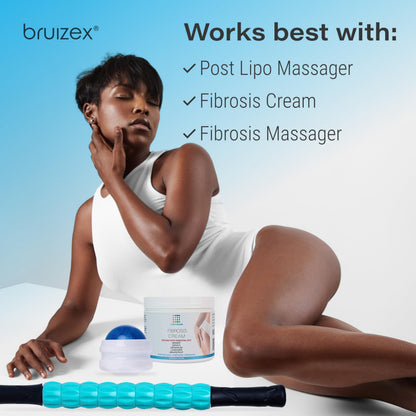 Bruizex Lymphatic Drainage Massage Oil with Arnica & Cold Pressed Castor Oil, Lightweight Non-Greasy Body Massage Oil for Daily Lymphatic Massage, Aftercare Routine, Lightweight Formula - 8.5 Oz Bruizex buy supplements Au