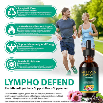 Lymphatic Drainage Drops, Support Supplement with Echinacea, Dandelion, Elderberry, Cleavers, Astragalus, Burdock & More, 2 FL OZ - Natural Lymphatic Cleanse & Immune Support VOGSIG buy supplements Au