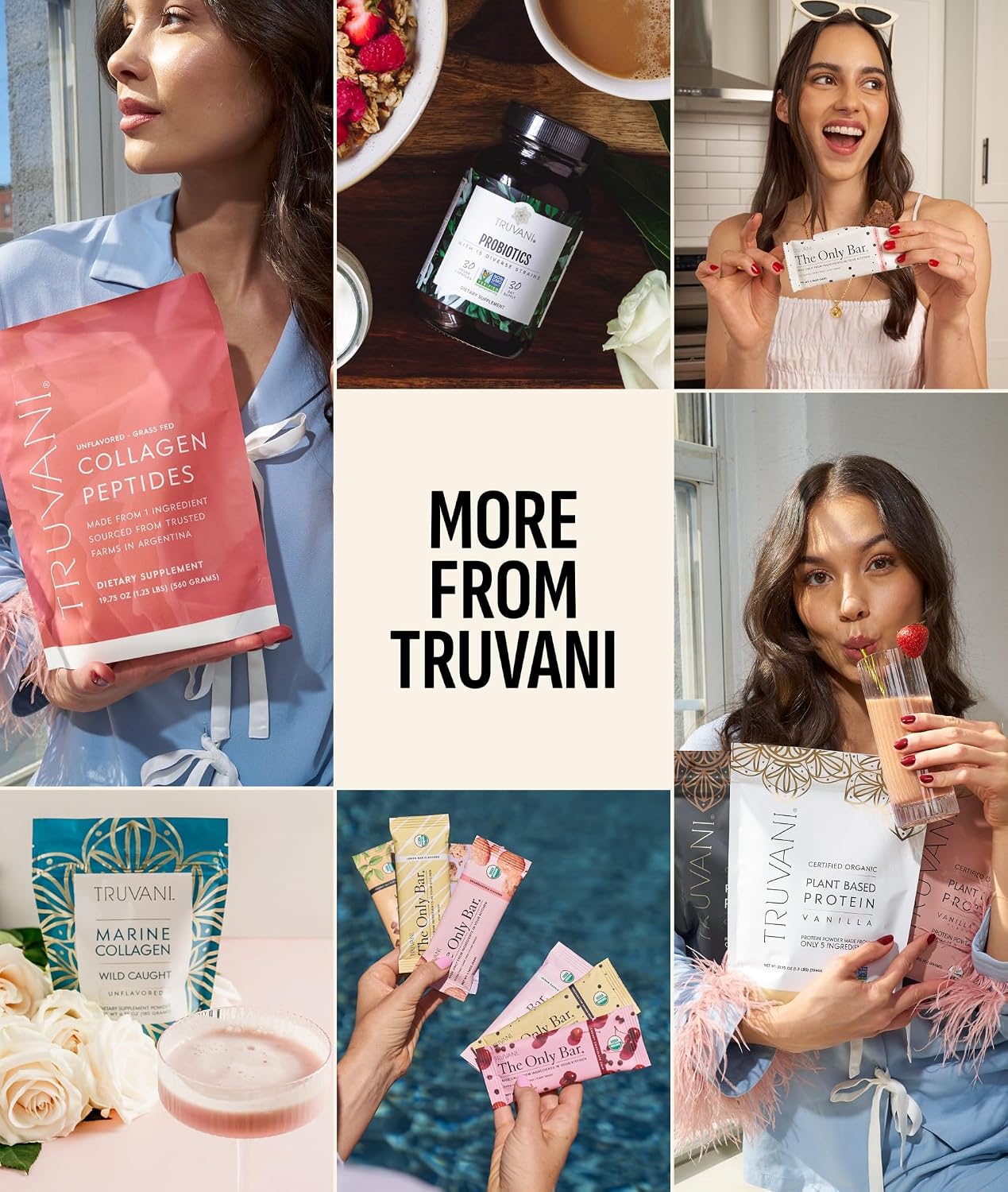 Truvani Organic Whey Protein Powder | Vanilla | 20 Servings | 20g Grass Fed Whey Protein | USDA Organic & Non-GMO | Gluten Free | No Gums, No Soy, No Stevia, No Added Sugars