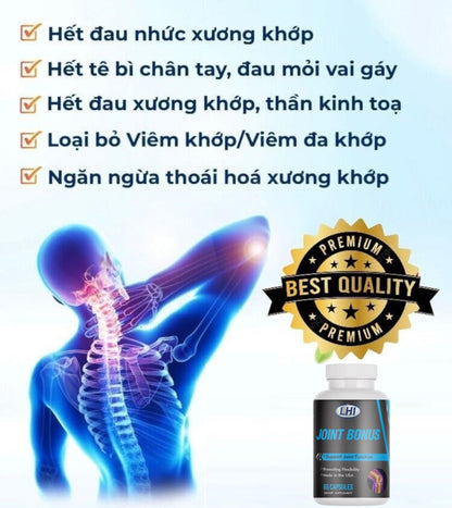 Joint Bonus Hỗ Trợ Xương Khớp (100% Authentic, Sản Phẩm Chính Hãng Tại USA) 2 Bottles Joint BonusBuy Supplements Australia
