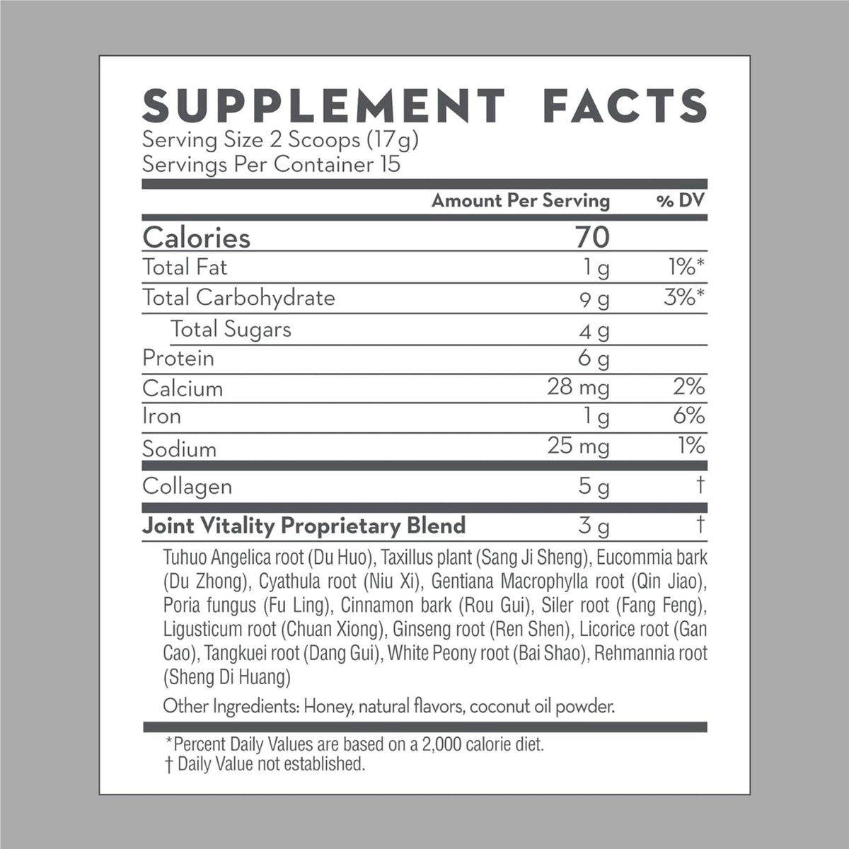 D'AO Labs Joint Vitality Powder - Joint Support - Du Huo Ji Shen Tang Traditional Chinese Herbal - Increased Mobility & Flexibility - Spiced Cocoa & Cinnamon Flavor - 15 Servings DAO LabsBuy Supplements Australia