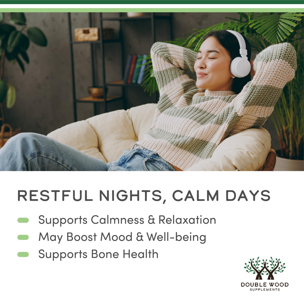Magnesium Glycinate 400mg | 180 Capsules | Sleep, Muscle, & Heart Support | Vegan, Third Party Tested, Gluten Free, Non-GMO, by Double Wood Supplements Double Wood Supplements buy supplements Au