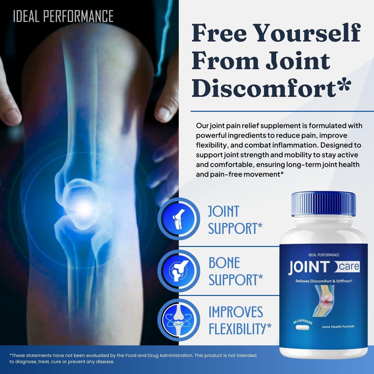 IDEAL PERFORMANCE JointCare Capsules - JointCare Reviews (60 Capsules) IDEAL PERFORMANCEBuy Supplements Australia
