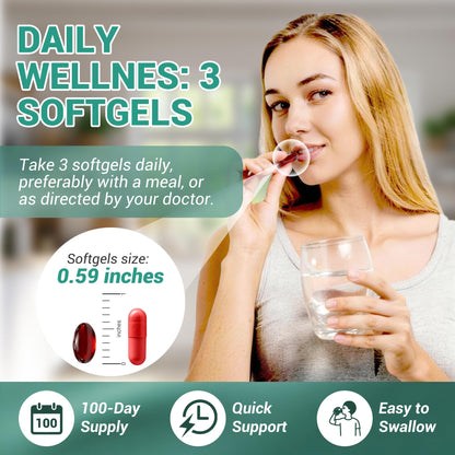 Kaseano Lymphatic Drainage Supplement 300 Softgels 21-in-1 Herbal Blend with Echinacea, Dandelion, Burdock Root Lymph System Support Fluid Balance & Immune System for Women & Men Kaseano buy supplements Au