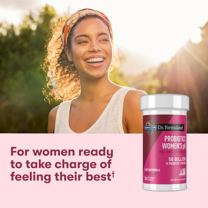 Garden of Life Dr Formulated Once Daily 3-in-1 Complete Prebiotics, Postbiotics & Probiotics for Women, PRE + PRO + POSTBIOTIC Supplement for Women’s Digestive, Immune & Vaginal Health, 30 Day Supply Garden of Life buy supplements Au