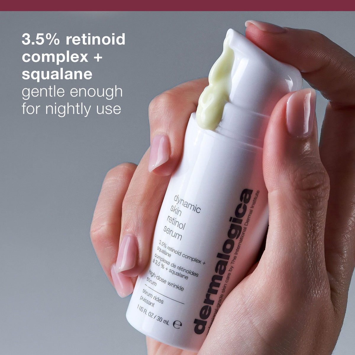 Dermalogica Dynamic Skin Retinol Facial Serum with Multi-Retinoid Complex, Retexturizing and Improving Skin Health, 1 fl oz
