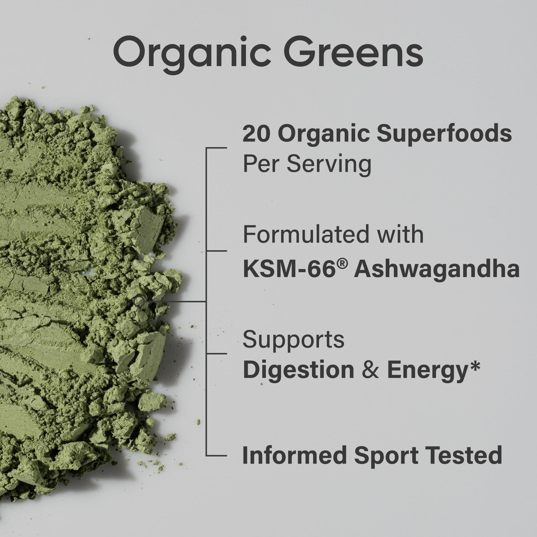 Sports Research® Organic Pineapple Coconut Greens - Digestive Health, Natural Energy & Mood Support* - Certified Organic Powder - 20 Servings Sports Research buy supplements Au