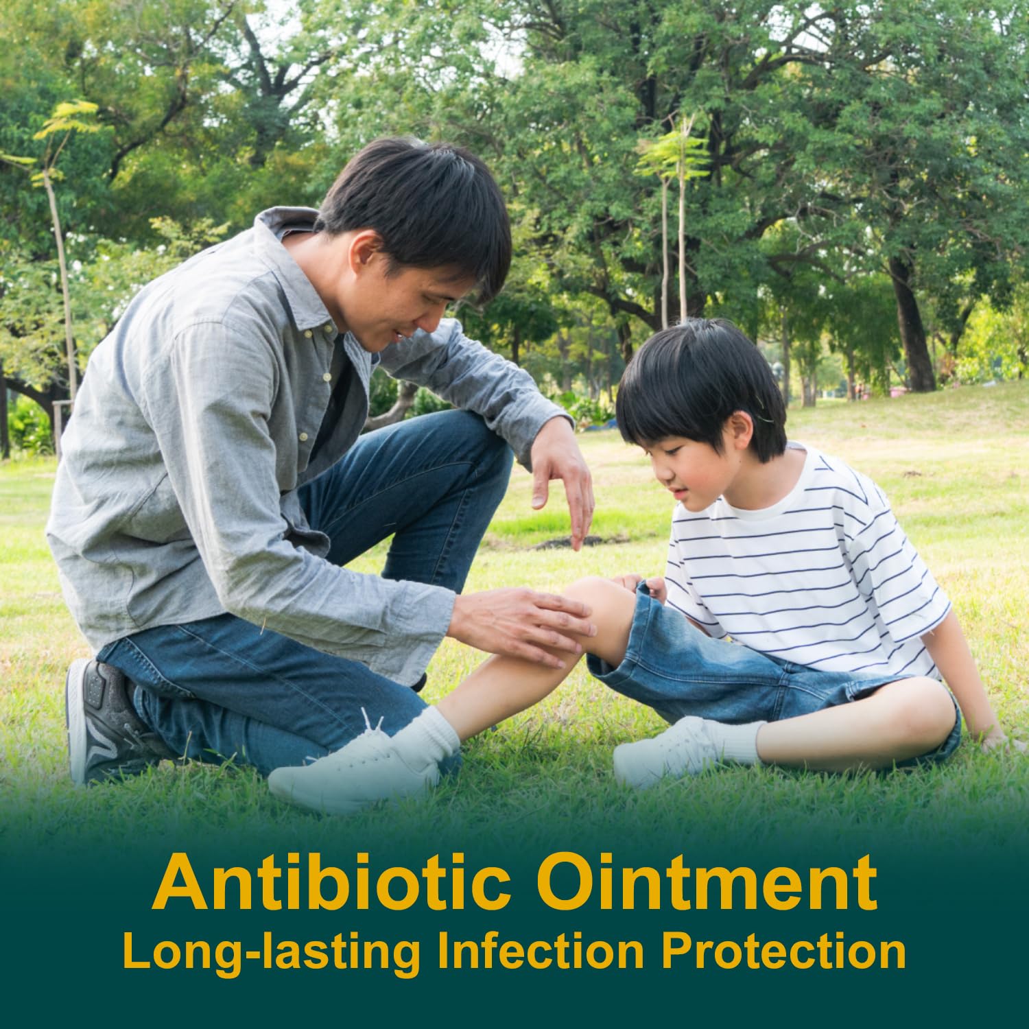 CareAll Triple Antibiotic Ointment 1.0 oz (4 Pack), First Aid Ointment for Minor Scrapes, Cuts, and Burns to Help Prevent Infection, Compare to The Active Ingredients of The Leading Brand CareAll buy supplements Au