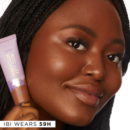 tarte maracuja juicy glow tint – Lightweight Tinted Moisturizer with Hyaluronic Acid for Radiant Skin, Buildable Medium Coverage, Waterproof, Vegan, Cruelty-Free, full size, 48N tan-deep neutral tarte buy supplements Au