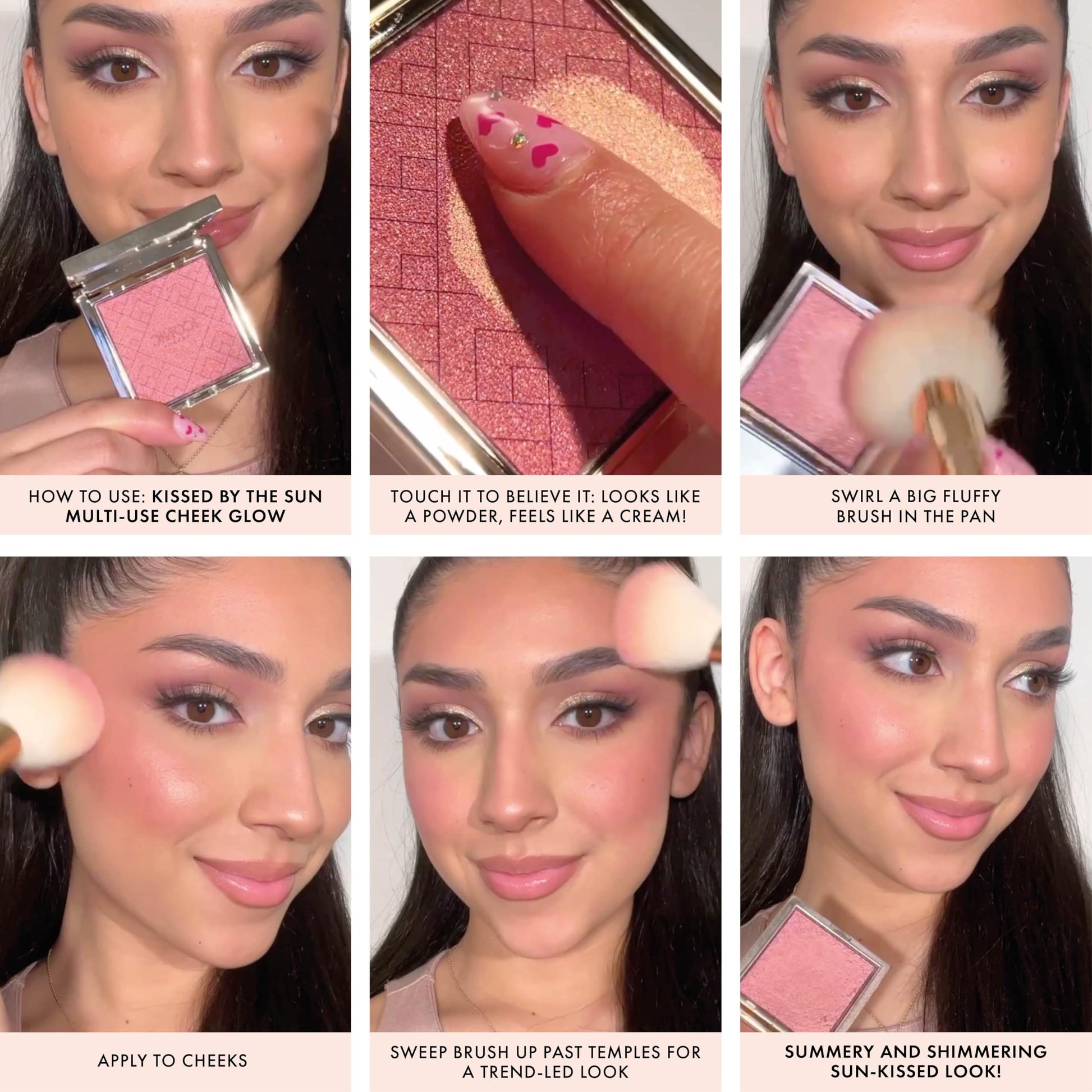 ICONIC LONDON Kissed by the Sun | Multi-Use Blush, Bronzer, & Highlighter, For All Skin Types, Cruelty-Free, Vegan Makeup, (Play Time) 0.17 oz ICONIC LONDON buy supplements Au