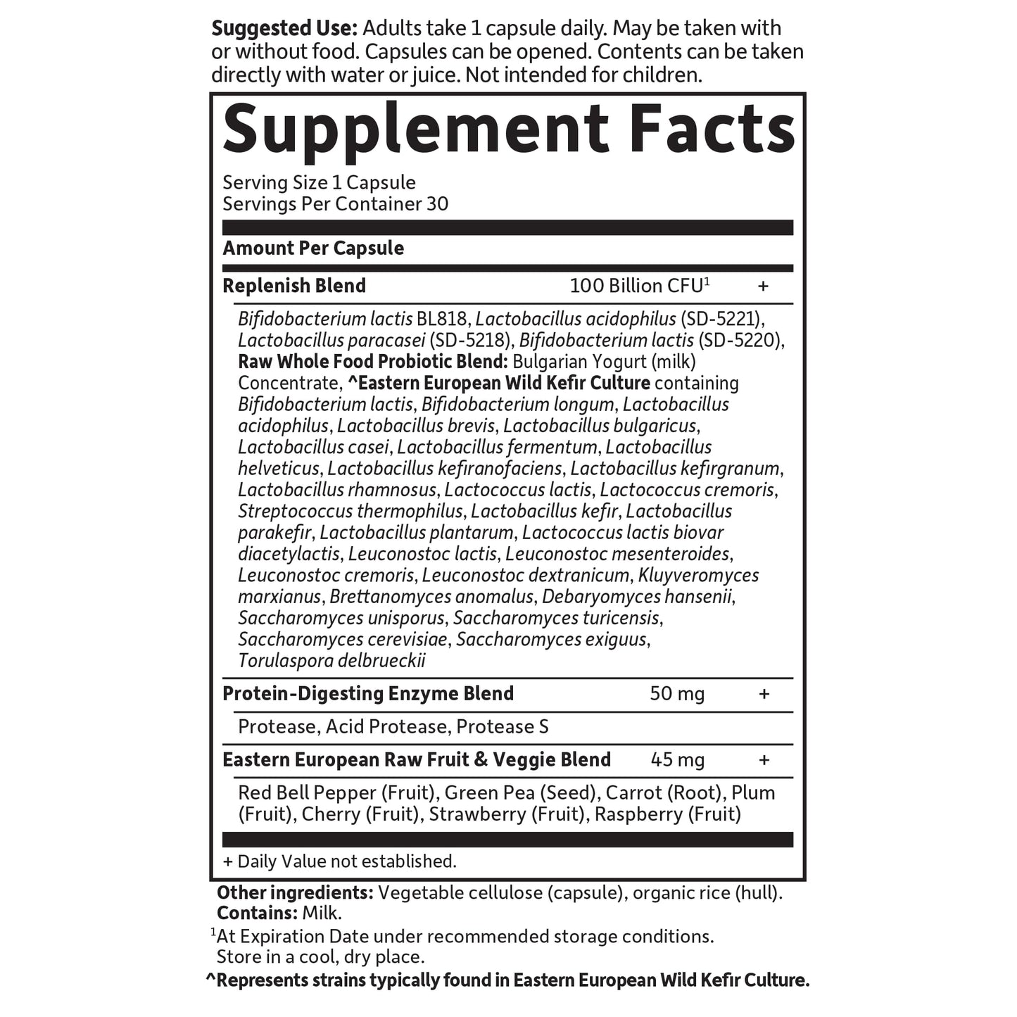 Garden of Life Raw Probiotics for Women and Men with Digestive Enzymes, 100 Billion CFU, Clinically Studied Strains, Shelf Stable, 30 Capsules Garden of Life buy supplements Au