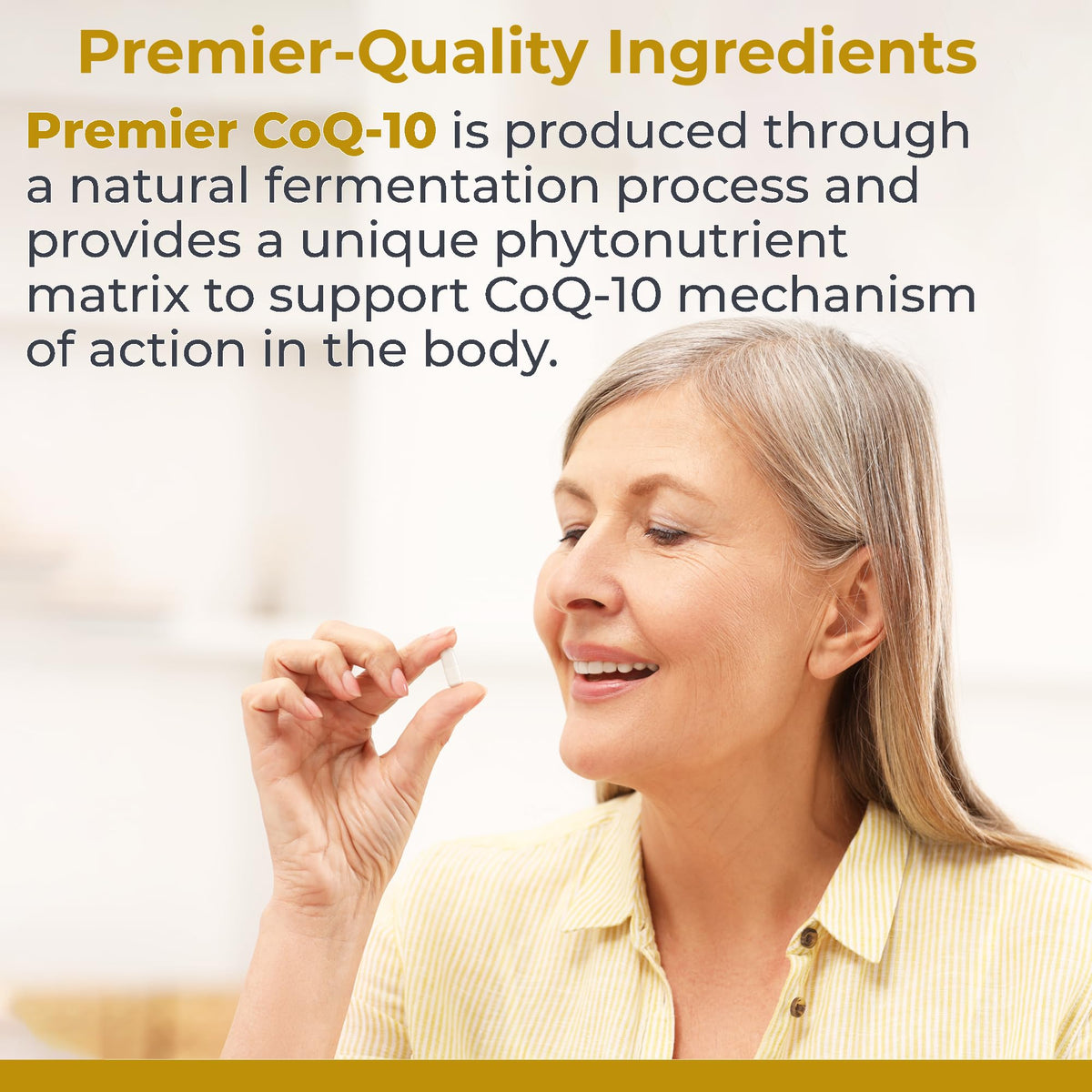 Premier Research Labs CoQ10 - Coenzyme Q10, Co Q 10 Supplement, 100mg Capsules, Ubiquinol Co Enzyme Q-10 with Red Algae & MCT Oil - 60 Vegetarian Capsules Premier Research Labs buy supplements Au