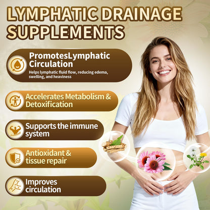21-in-1 Liposome Lymphatic Drainage Supplements, 45 Day Supply, 4800mg Immune & Lymph System Support, 10:1 Concentrated Technology, Echinacea, Dandelion, Burdock, Bromelain, Calendula, 90 Capsules VivoNu buy supplements Au