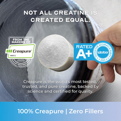 Muscle Feast Creapure Creatine Monohydrate Powder, Vegan Keto Friendly Gluten-Free, Mass Gainer, Muscle Recovery Supplement and Trusted Creatine for Muscle Growth