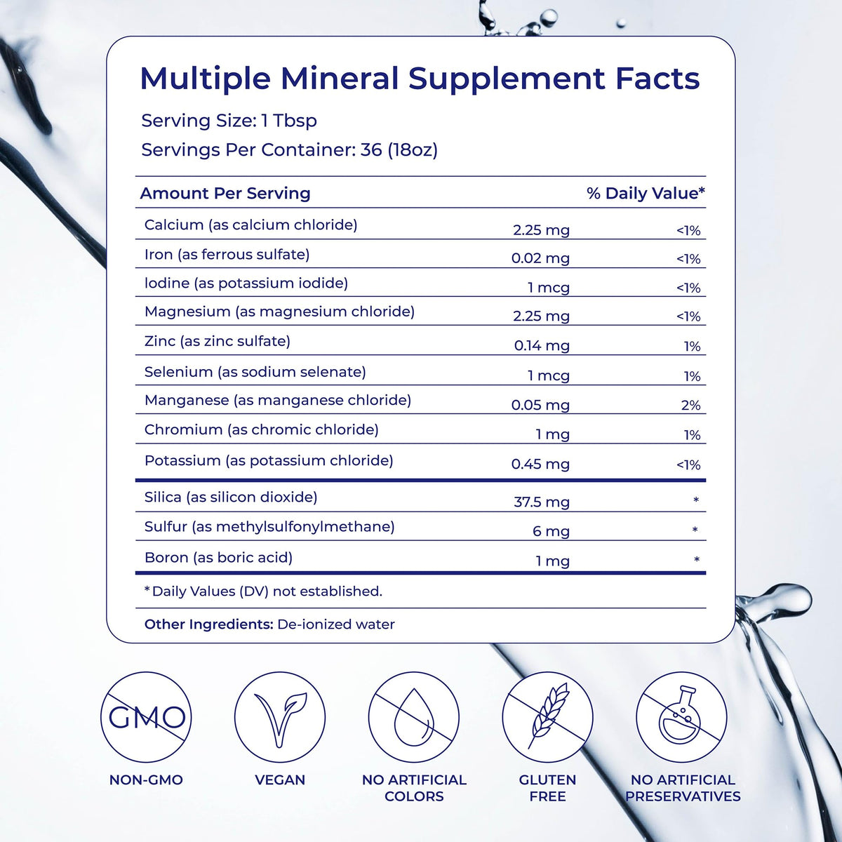 Eidon Multiple Minerals Supplement - Ionic Trace Mineral Drops for Water, with Zinc, Potassium, Chromium, & Magnesium, Natural Liquid Vitamins, Sugar Free & Bioavailable, for Men & Women - 18 oz Eidon Ionic MineralsBuy Supplements Australia
