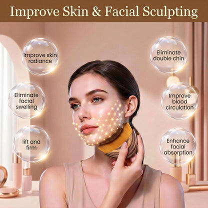 Lymphatic Contour Face Brush,Lymphatic Face Brush,Lymphatic Drainage Brush,Dry Brush,Neck,Chin & Face Sculpting,Anti-Puffiness,Gua Sha & Improves Skin Glow,Skin Care Massage Tools. (2PC) Mustio buy supplements Au