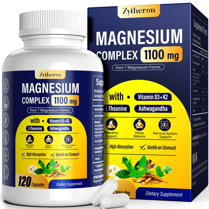 Zytheron Magnesium Complex supplement bottle and packaging on a white background