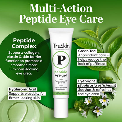 TruSkin Peptide Duo - Collagen Peptide Serum 1 oz with Eye Gel .5 oz