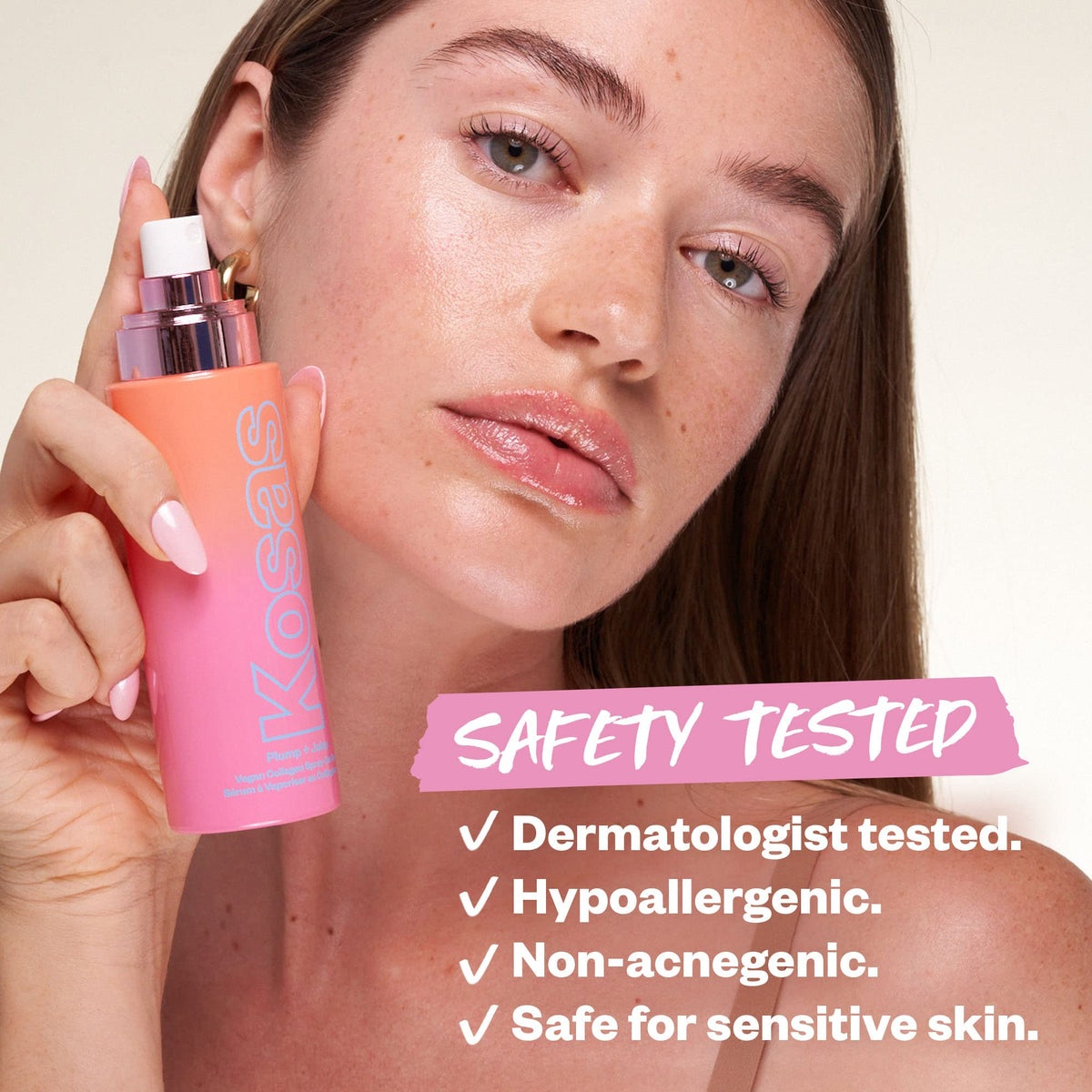Kosas Plump and Juicy Vegan Collagen Spray - On Serum, Made in USA - Visibly Firms, Soothes, and Hydrates the Skin - 3.38 Oz Kosas buy supplements Au