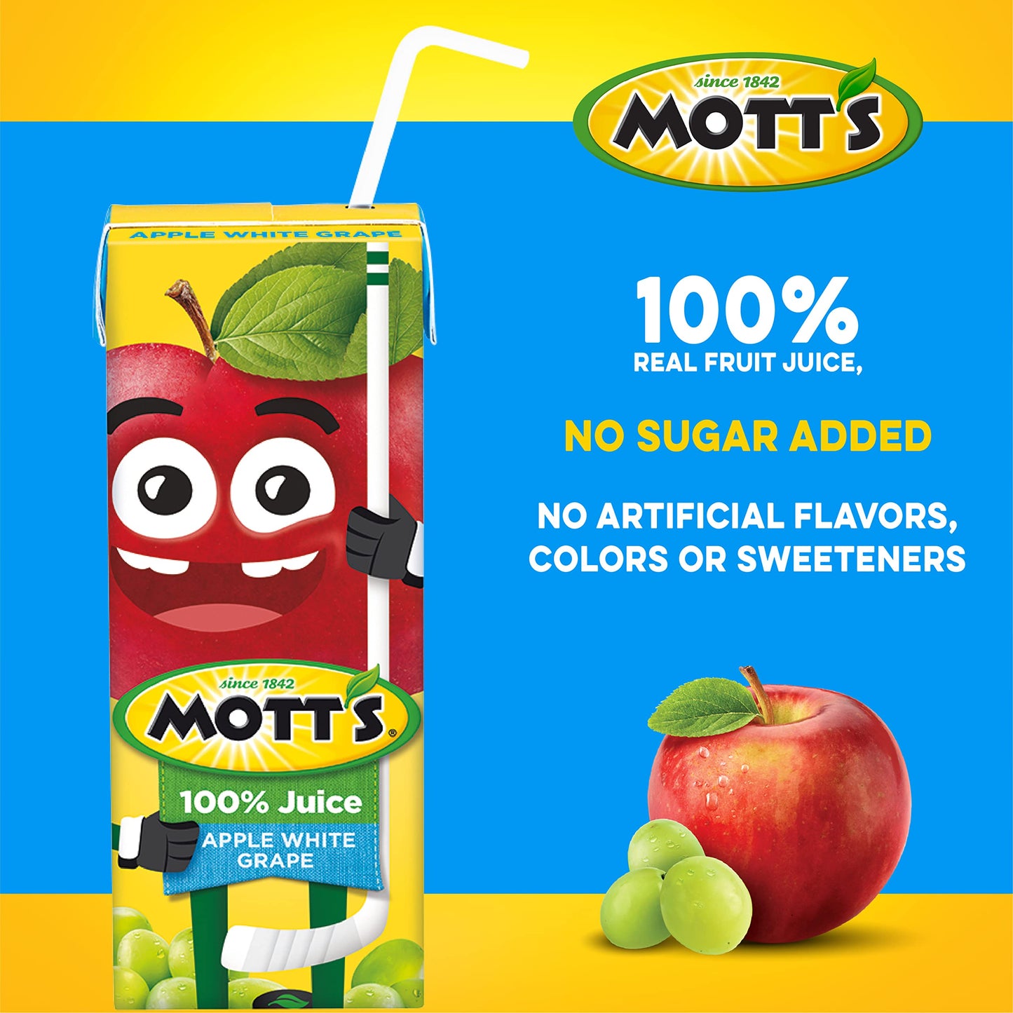 Mott's 100 percent Apple White Grape Juice, 6.75 fl oz boxes (Pack of 32) Mott's buy supplements Au
