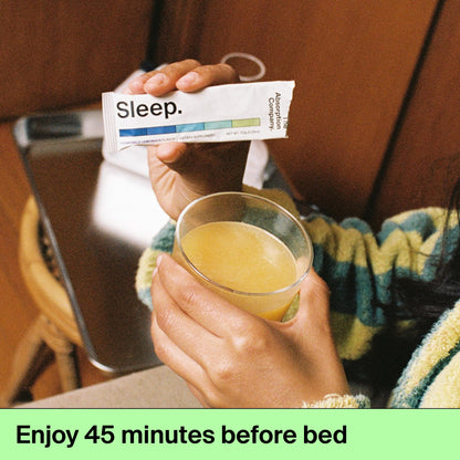 The Absorption Company Sleep Aid Powder - Calming Drink Mix Packets - 7PK