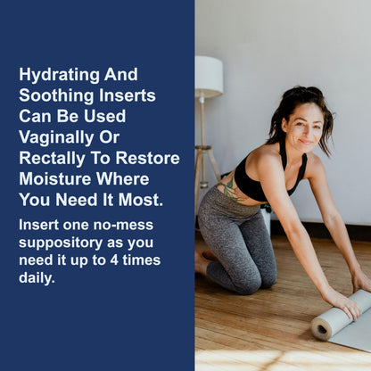 Carlson - Key-E Suppositories, 30 IU Vitamin E Suppository, Lubricates Dry Areas, Treatment for Women and Men, Vaginal & Rectal, 24 Count Carlson buy supplements Au