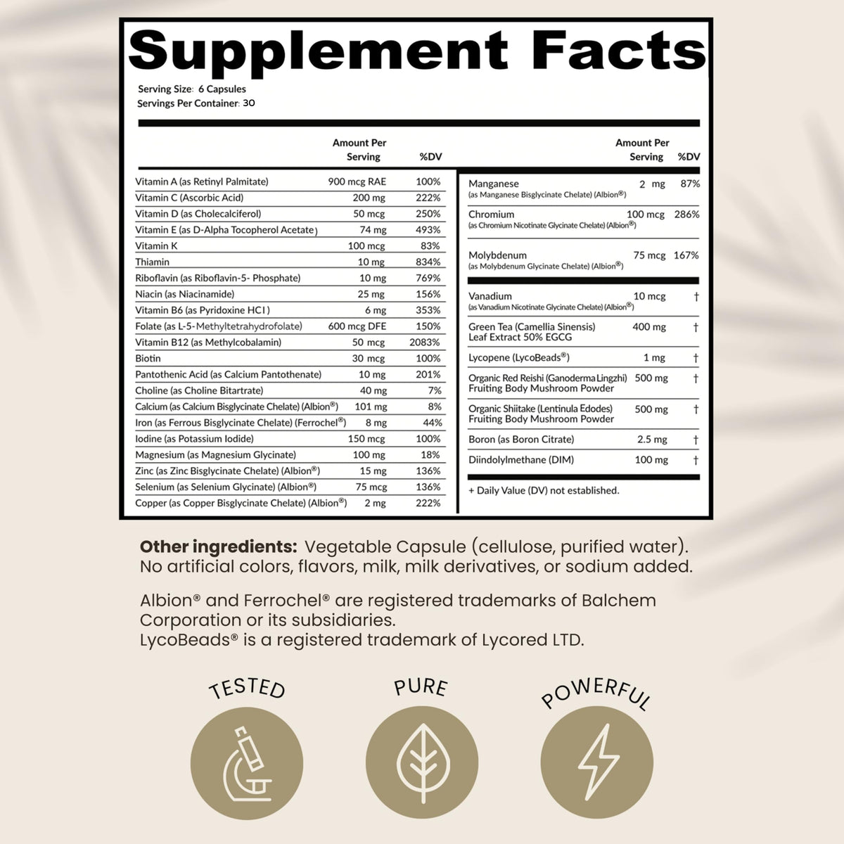 HPD Rx ONE Immunity Boost Multivitamin Supplements for Women and Men | Advanced Immunity Defense Support | Helps Immune Response | 1-Month Supply, 180 Capsules, Pack of 1 HPD Rx buy supplements Au