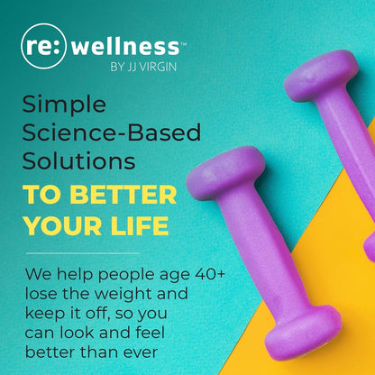 Reignite Wellness by JJ Virgin | Protein Digestive Enzymes | Supports Protein, Carb & Fat Digestion | Helps Reduce Bloating & Improve Nutrient Absorption | 60 Servings