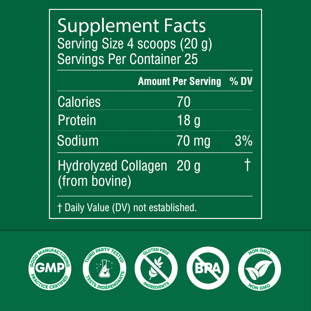 Organika Collagen Powder - for Healthy Hair, Skin, Nails, and Joints. Hydrolyzed Protein Peptides for Better Absorption- Grass-Fed, Non-GMO- Unflavoured- 2.2lbs Organika buy supplements Au