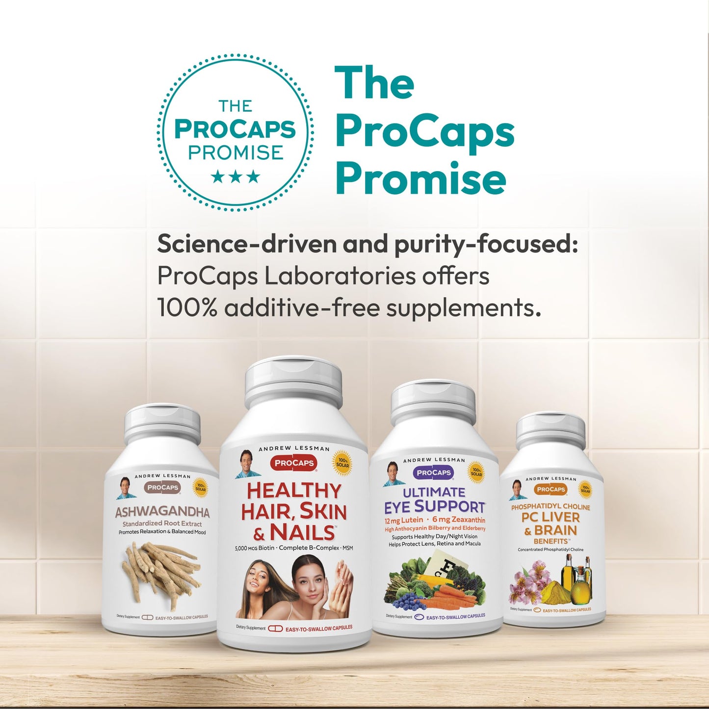 ANDREW LESSMAN Cruciferous Extracts 60 Capsules - High Levels of Glucosinolates and Sulforaphane from Broccoli, Red Cabbage, Mustard Seed, Wasabi, Brussels Sprouts and Kale Extracts, No Additives